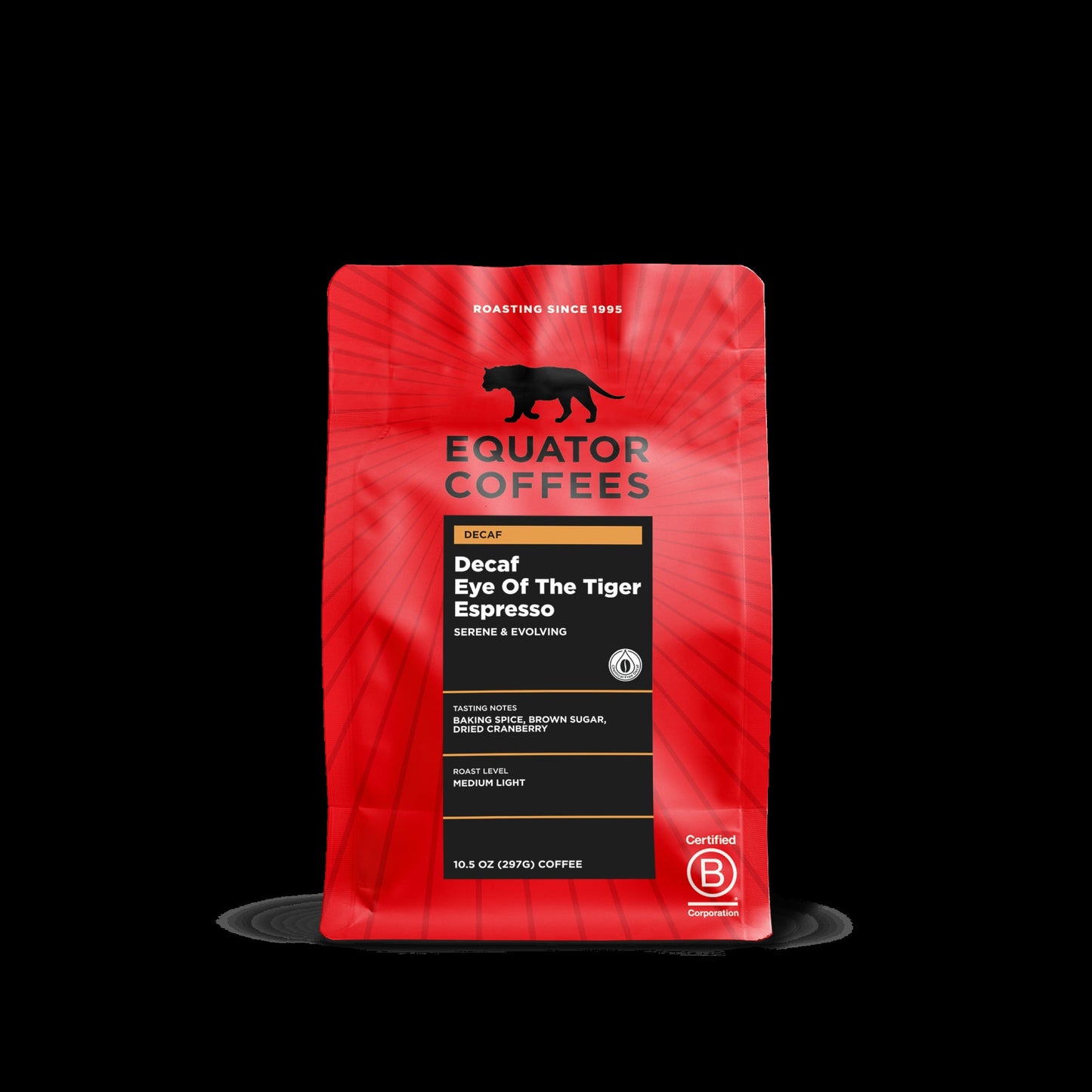 Decaf Eye of the Tiger Espresso