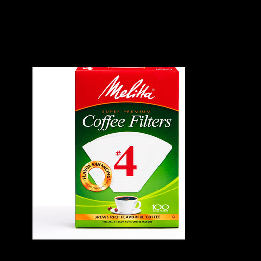 Melitta Coffee Filters - #4 White