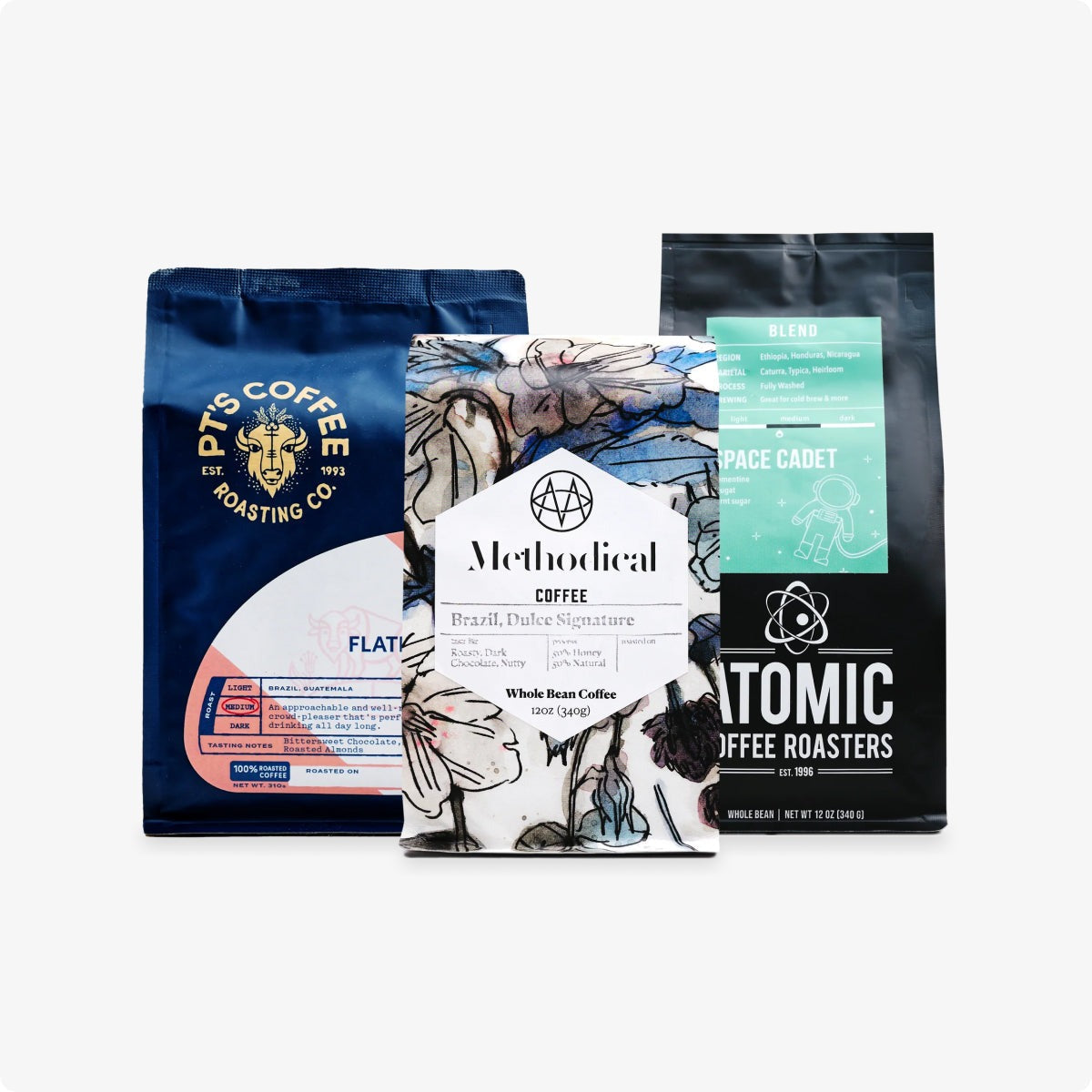 Drip-ready coffees